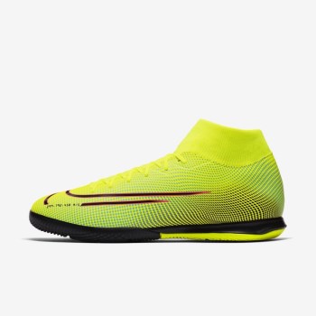 Nike Mercurial Superfly 7 Academy MDS IC - Női Focicipő - Citrom/Fekete